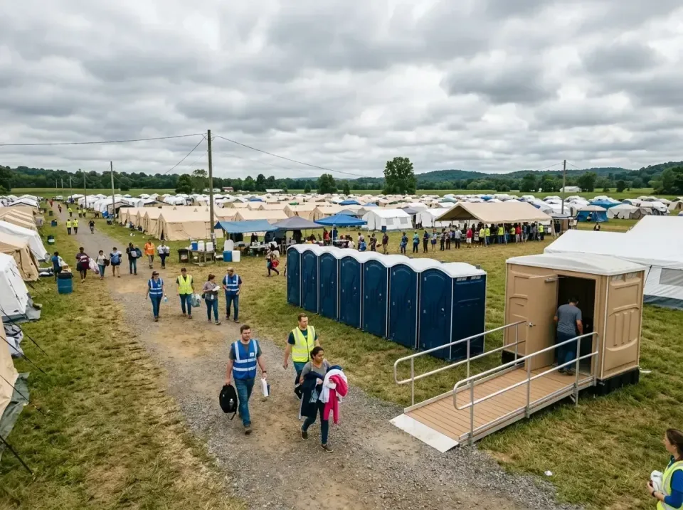 disaster-relief-camp-restrooms-010 — frequently asked questions, Dumpster & Portable Bathrooms Rental in Bridgeport, WV